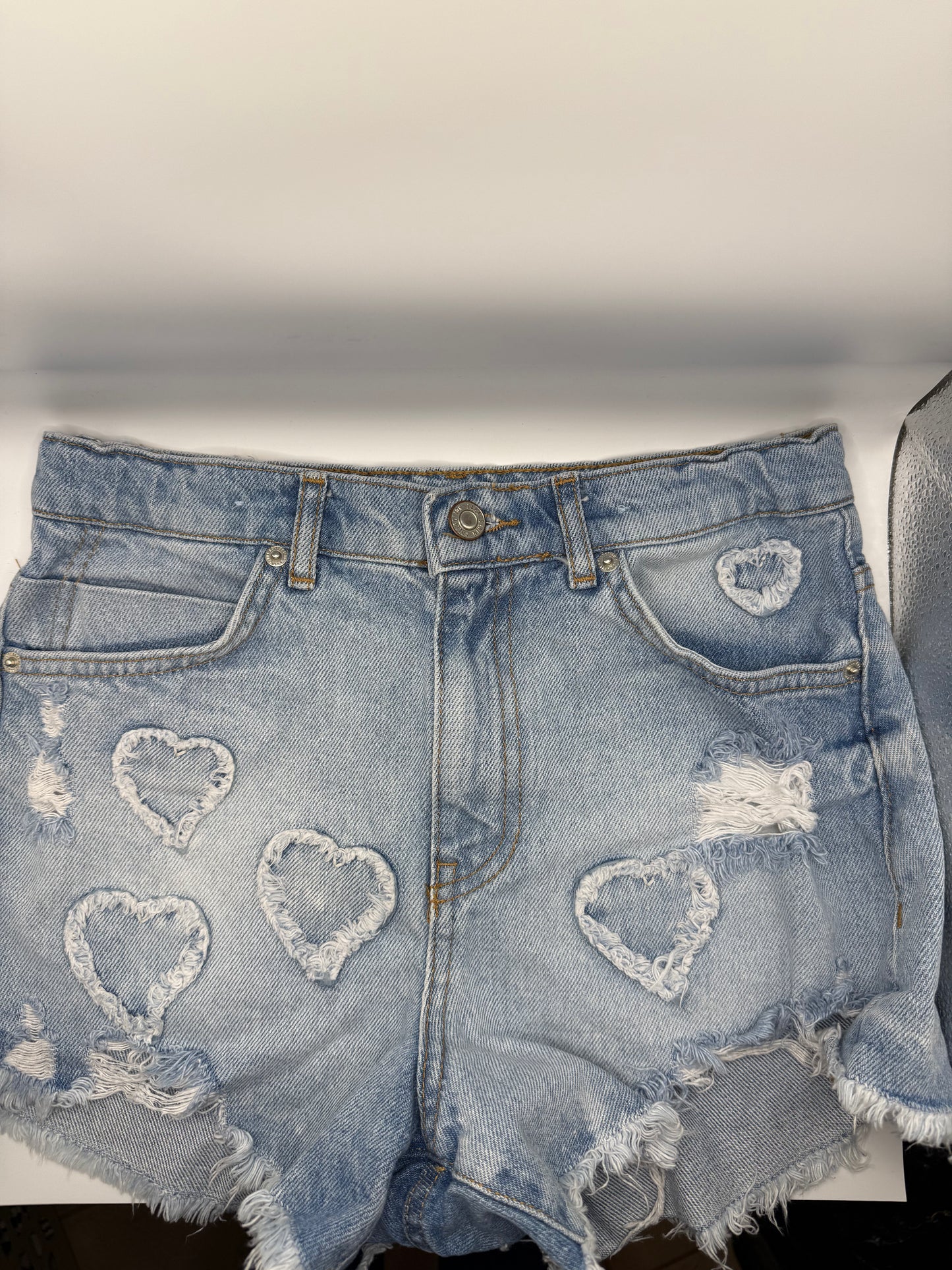 Zara denim shorts